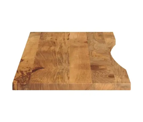 Kumerusega Lauaplaat, 160X50X2,5 cm Töötlemata Mangopuit