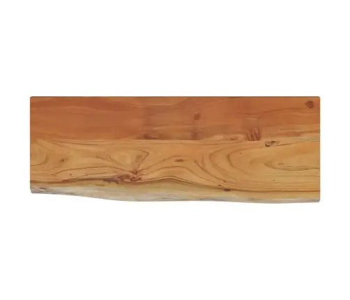 Sieninė Lentyna, 70X30X2,5cm Akacijos Masyvas, Su Gyvu Kraštu