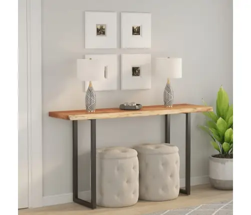 Galda Virsma: 120X40X2,5 Cm, Taisnstūra, Akācijas Masīvkoks Vidaxl