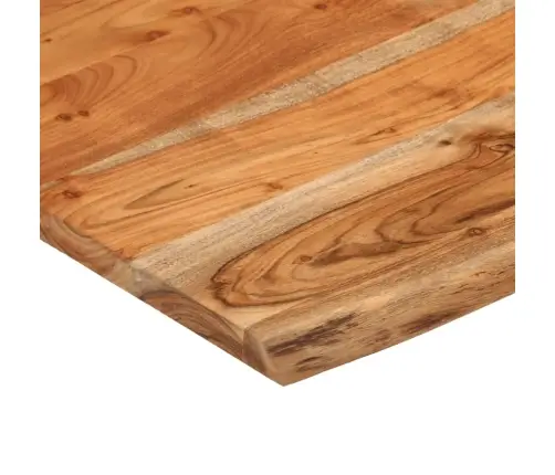 Galda Virsma, 80X80X2,5 Cm, Akācijas Masīvkoks, Kvadrāta Forma Vidaxl