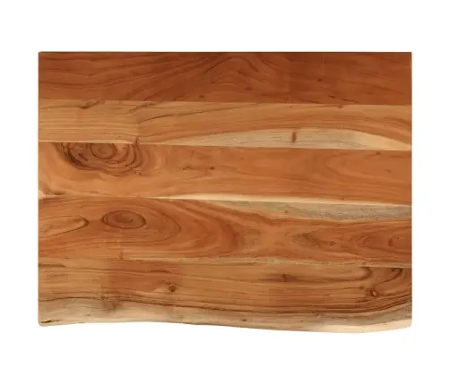 Vannasistabas Virsma, 80X60X3,8 Cm , Akācijas Masīvkoks Vidaxl