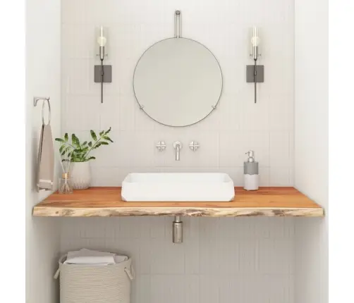 Vannasistabas Virsma, 140X60X3,8 Cm , Akācijas Masīvkoks Vidaxl