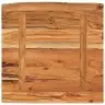 Galda Virsma, 80X80X3,8 Cm, Akācijas Masīvkoks, Kvadrāta Forma Vidaxl