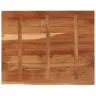 Rakstāmgalda Virsma 100X80X3,8Cm Taisnstūra, Akācijas Masīvkoks Vidaxl