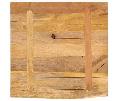 Galda Virsma, 40X40X2,5 Cm, Mango Masīvkoks Vidaxl