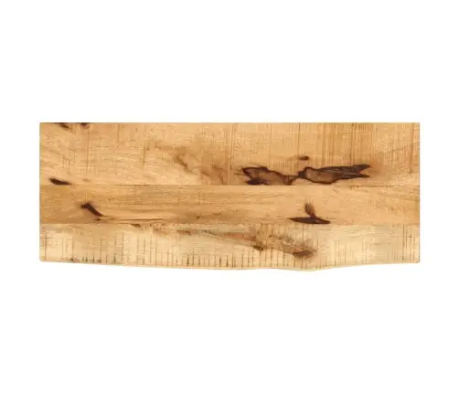 Galda Virsma, 90X40X2,5 Cm, Mango Masīvkoks Vidaxl
