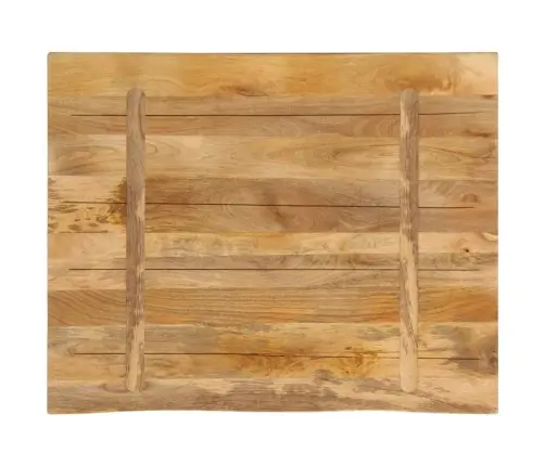 Galda Virsma, 100X80X2,5 Cm, Mango Masīvkoks Vidaxl