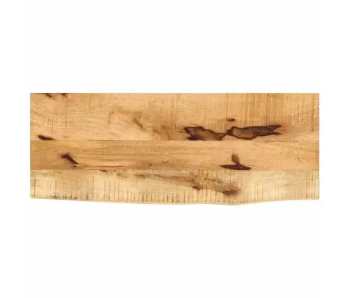 Lauaplaat, 90X30X3,8 cm Naturaalsete Servadega, Mangopuit