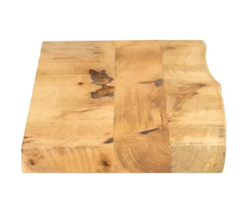 Lauaplaat, 120X30X3,8 cm Naturaalsete Servadega, Mangopuit