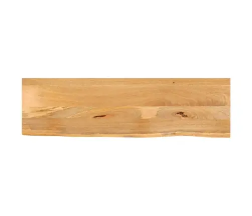 Lauaplaat, Naturaalse Servaga, 100X20X2,5 cm Mangopuit