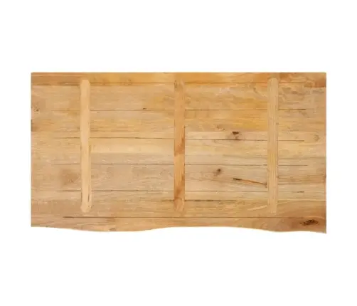 Galda Virsma, 100X60X2,5 Cm, Mango Masīvkoks Vidaxl