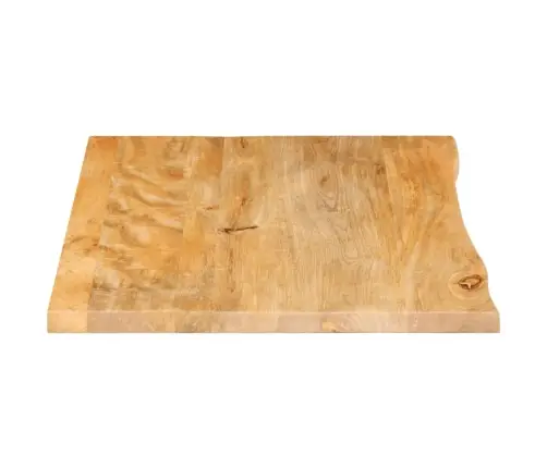 Lauaplaat, Naturaalse Servaga, 80 X 60 X 3,8 cm Mangopuit