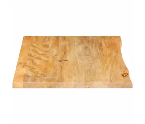 Lauaplaat, Naturaalse Servaga, 90 X 60 X 3,8 cm Mangopuit