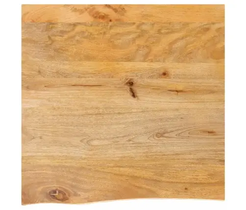 Galda Virsma, 80X80X3,8 Cm, Mango Masīvkoks Vidaxl