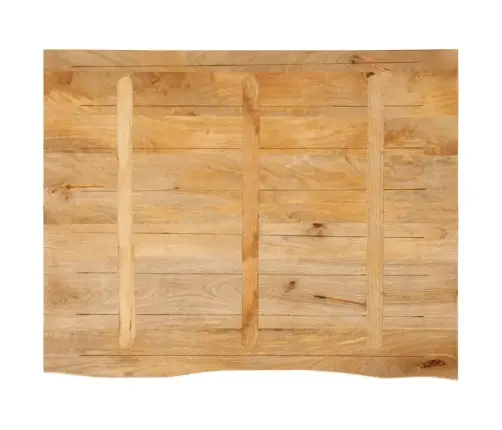 Galda Virsma, 90X80X3,8 Cm, Mango Masīvkoks Vidaxl