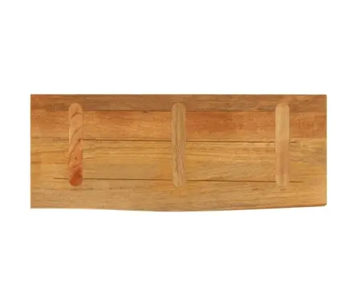 Galda Virsma, 90X30X2,5 Cm, Mango Masīvkoks Vidaxl
