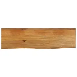 Lauaplaat, Naturaalse Servaga, 120 X 30 X 3,8 cm Mangopuit