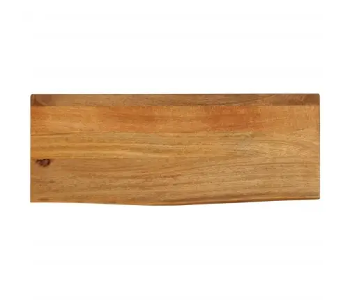 Lauaplaat, Naturaalse Servaga, 70X40X3,8 cm Mangopuit