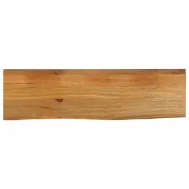 Lauaplaat, Naturaalse Servaga, 110 X 40 X 3,8 cm Mangopuit