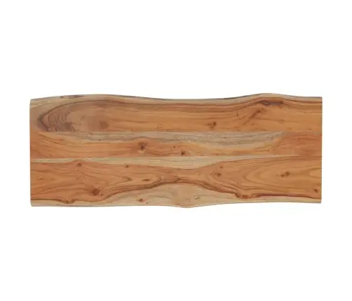 Galda Virsma, 90X40X2,5 Cm, Taisnstūra, Akācijas Masīvkoks Vidaxl
