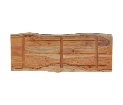 Galda Virsma, 90X40X2,5 Cm, Taisnstūra, Akācijas Masīvkoks Vidaxl