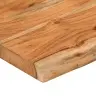 Galda Virsma, 100X40X2,5 Cm, Taisnstūra, Akācijas Masīvkoks Vidaxl