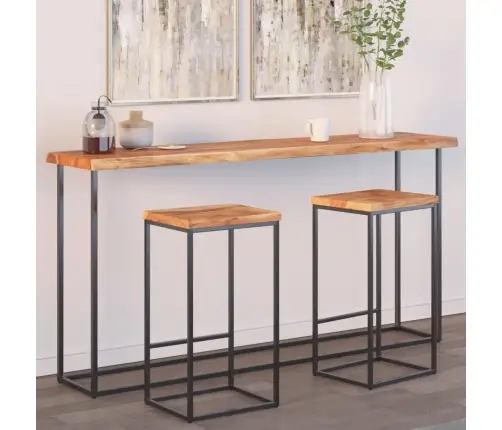 Galda Virsma, 160X40X2,5 Cm, Taisnstūra, Akācijas Masīvkoks Vidaxl