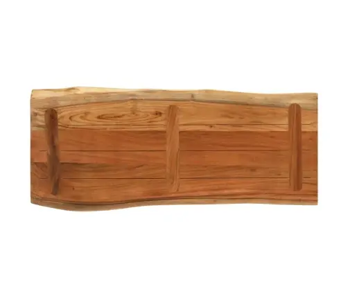 Lauaplaat 90X40X3,8 Cm Ristkülik Akaatsiapuit Naturaalne Serv