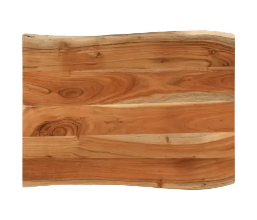 Lauaplaat 70X60X3,8 Cm Ristkülik Akaatsiapuit Naturaalne Serv