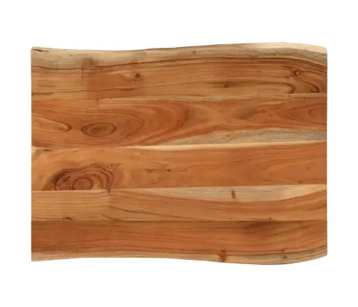 Galda Virsma, 80X60X3,8 Cm, Taisnstūra, Akācijas Masīvkoks Vidaxl