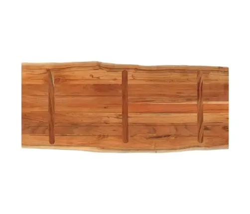 Galda Virsma, 140X60X3,8 Cm, Taisnstūra, Akācijas Masīvkoks Vidaxl