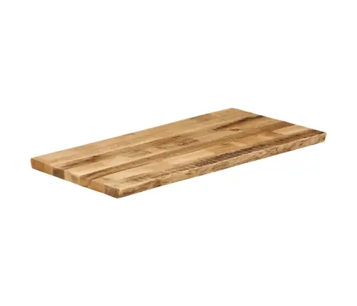 Galda Virsma, 110X60X2,5 Cm, Neapstrādāts Mango Masīvkoks Vidaxl