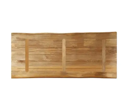 Lauaplaat Naturaalse Servaga 140X60X2,5 Cm Töötlemata Mangopuit