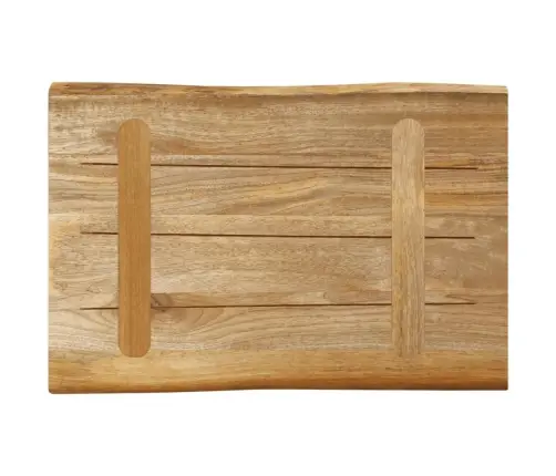 Galda Virsma, 60X40X3,8 Cm, Neapstrādāts Mango Masīvkoks Vidaxl