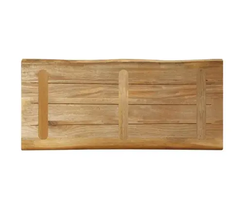 Galda Virsma, 90X40X3,8 Cm, Neapstrādāts Mango Masīvkoks Vidaxl