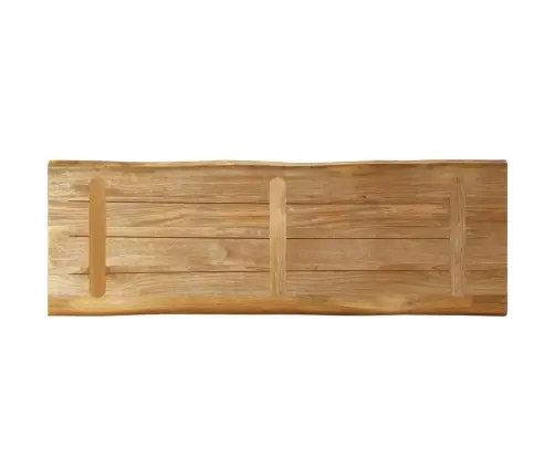 Lauaplaat Naturaalse Servaga 110X40X3,8 Cm Töötlemata Mangopuit