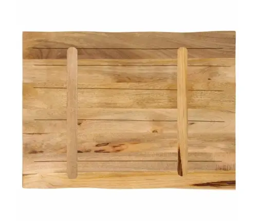 Galda Virsma, 80X60X3,8 Cm, Neapstrādāts Mango Masīvkoks Vidaxl