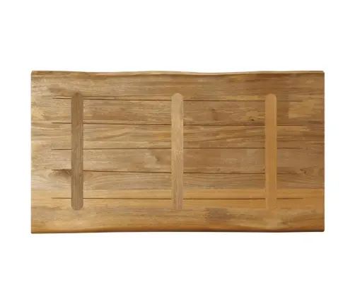 Lauaplaat Naturaalse Servaga 120X60X3,8 Cm Töötlemata Mangopuit