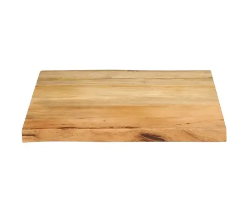 Galda Virsma, 60X60X2,5 Cm, Mango Masīvkoks Vidaxl
