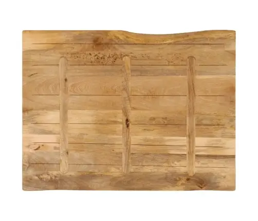 Galda Virsma, 100X80X2,5 Cm, Mango Masīvkoks Vidaxl