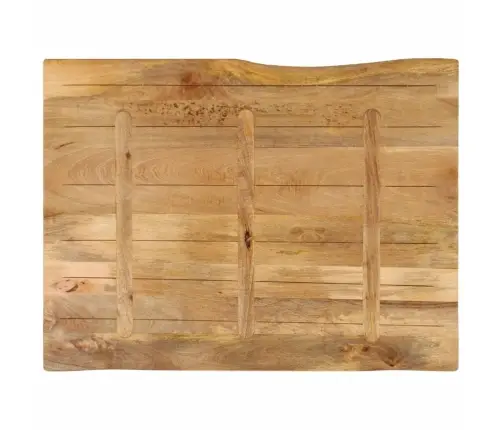 Galda Virsma, 110X80X2,5 Cm, Mango Masīvkoks Vidaxl