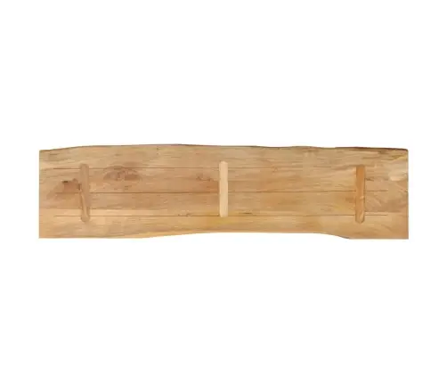 Galda Virsma, 180X40X3,8 Cm, Mango Masīvkoks Vidaxl
