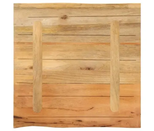 Galda Virsma, 60X60X3,8 Cm, Mango Masīvkoks Vidaxl