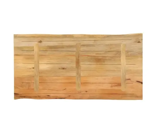 Lauaplaat, 100 X 60 X 3,8 cm Naturaalsete Servadega, Mangopuit