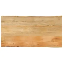Lauaplaat, 110 X 60 X 3,8 cm Naturaalsete Servadega, Mangopuit