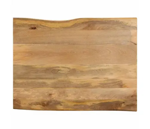 Galda Virsma, 100X80X3,8 Cm, Mango Masīvkoks Vidaxl