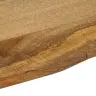 Galda Virsma, 100X80X3,8 Cm, Mango Masīvkoks Vidaxl