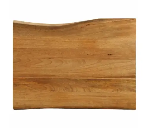 Lauaplaat, 80 X 60 X 2,5 cm Naturaalsete Servadega, Mangopuit