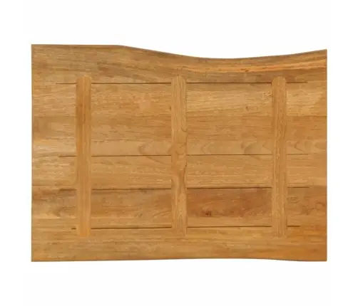 Galda Virsma, 90X60X2,5 Cm, Mango Masīvkoks Vidaxl