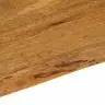Galda Virsma, 90X60X2,5 Cm, Mango Masīvkoks Vidaxl
